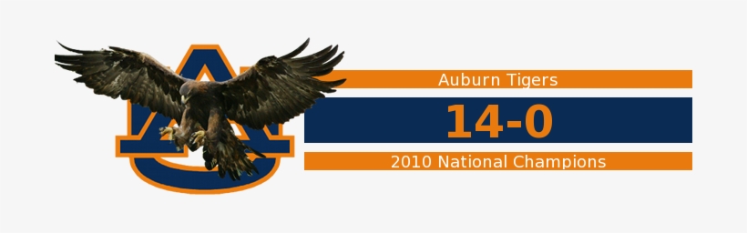 2010champs Au Eagle - 2010 Sec Championship Game: Auburn Vs. South Carolina, transparent png