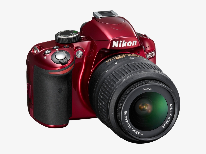 2 Megapixel Dslr Camera - Nikon D3200 - Digital Camera - Slr, transparent png