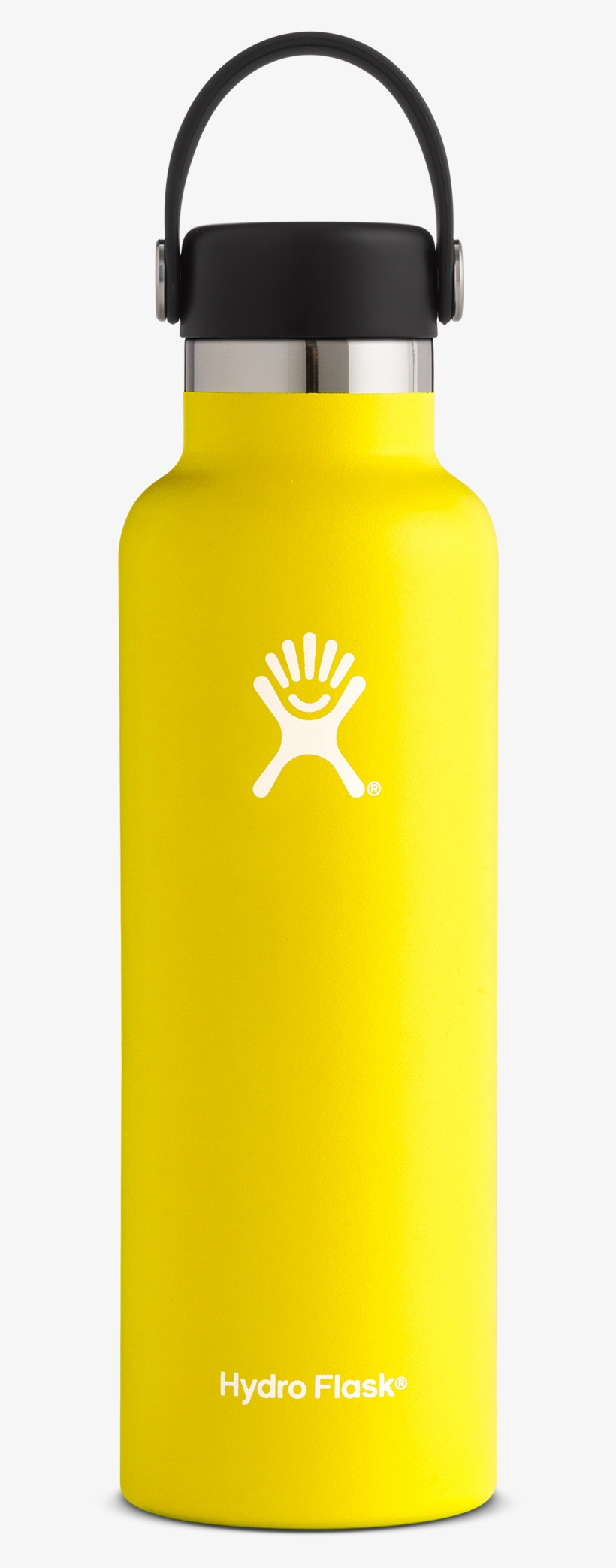 Lemon - Hydro Flask 21oz Standard Mouth Insulated Bottle, transparent png