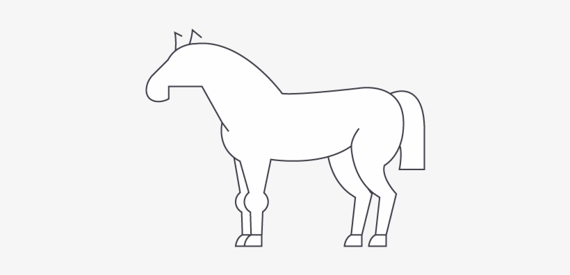 Hourse Wall Decor Collection V=1537300391 - Line Art, transparent png