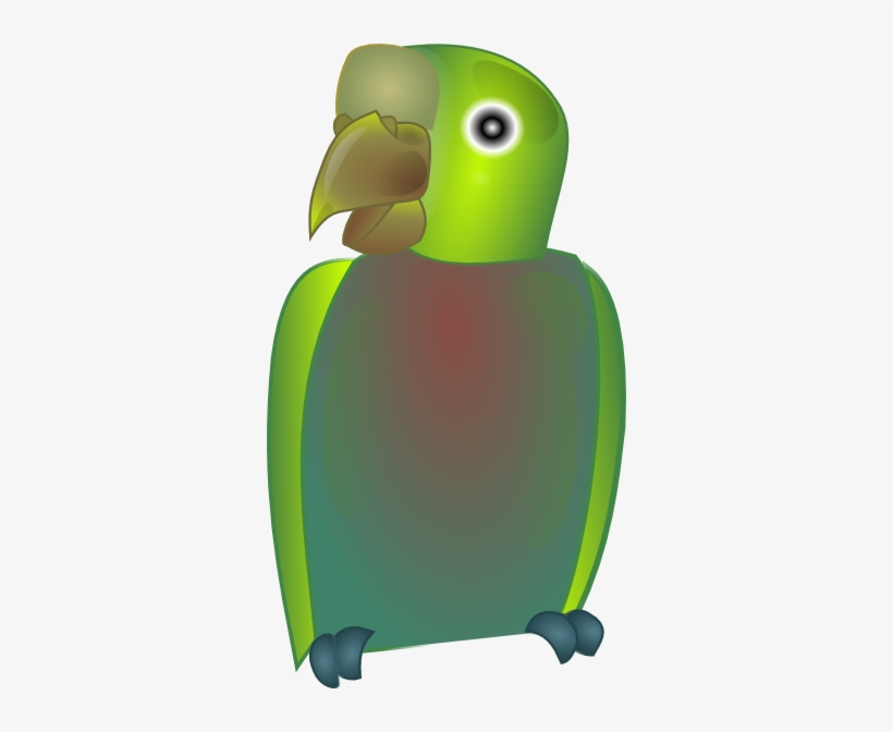Parrot Svg Clip Arts 330 X 592 Px, transparent png