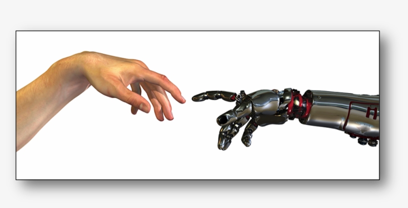Robot - Robot Hand Monkey Hand Reaching, transparent png