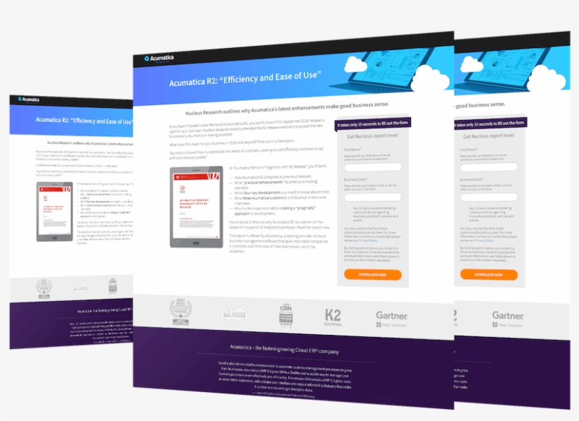 Nucleus Research Lauds Acumatica's “pragmatic” Approach - Acumatica, transparent png