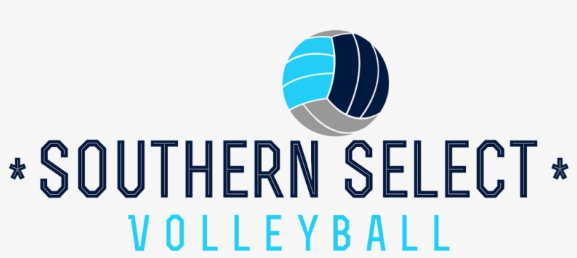 Southern Select Volleyball - Sticker, transparent png