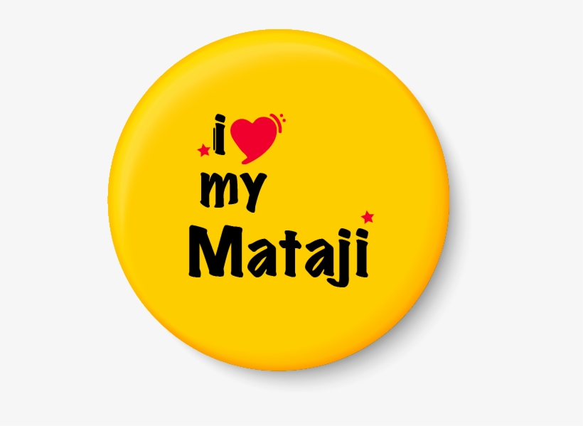 I Love My Mataji I Mothers Day Gift Fridge Magnet - Refrigerator Magnet, transparent png