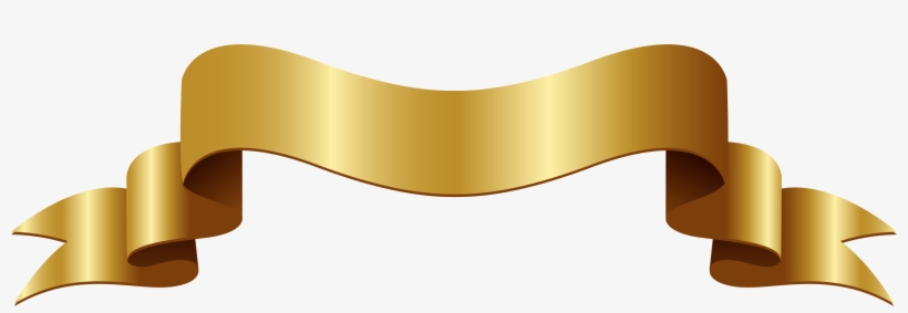 Gold Banner Clipart Gallery Yopriceville Usa Population - Mega Capital Investment, transparent png