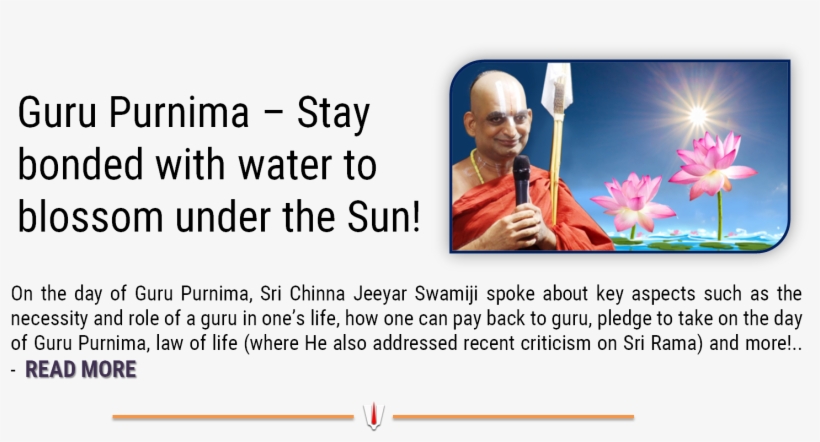With Wishes And Blessings From Sri Chinna Jeeyar Swamiji, - Newsletter, transparent png