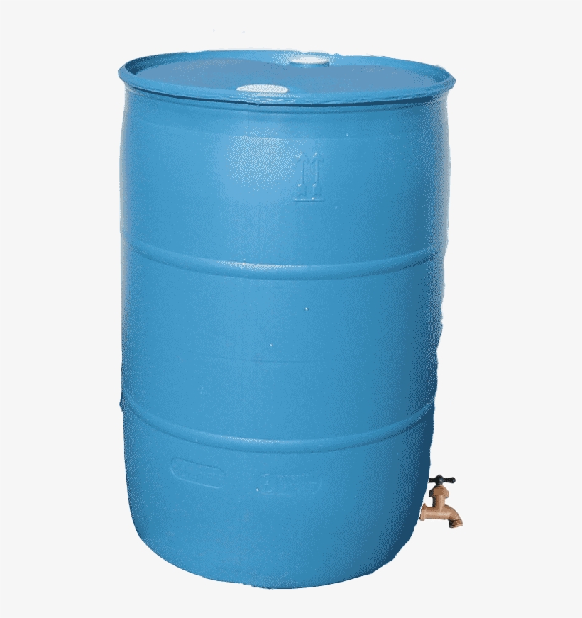 Used 55 Gal Water Drum With Faucet