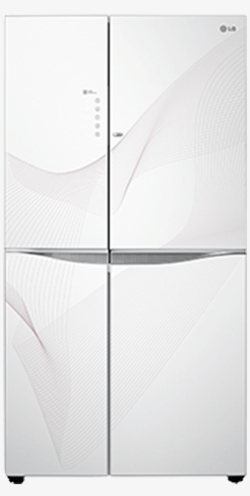 Lg Side By Side Fridge Model - Lg Side By Side Fridge White, transparent png