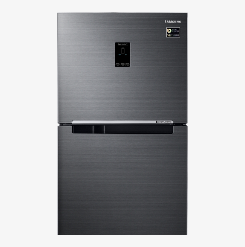 Samsung Refrigerators - Samsung 394 L Frost Free Double Door Refrigerator, transparent png