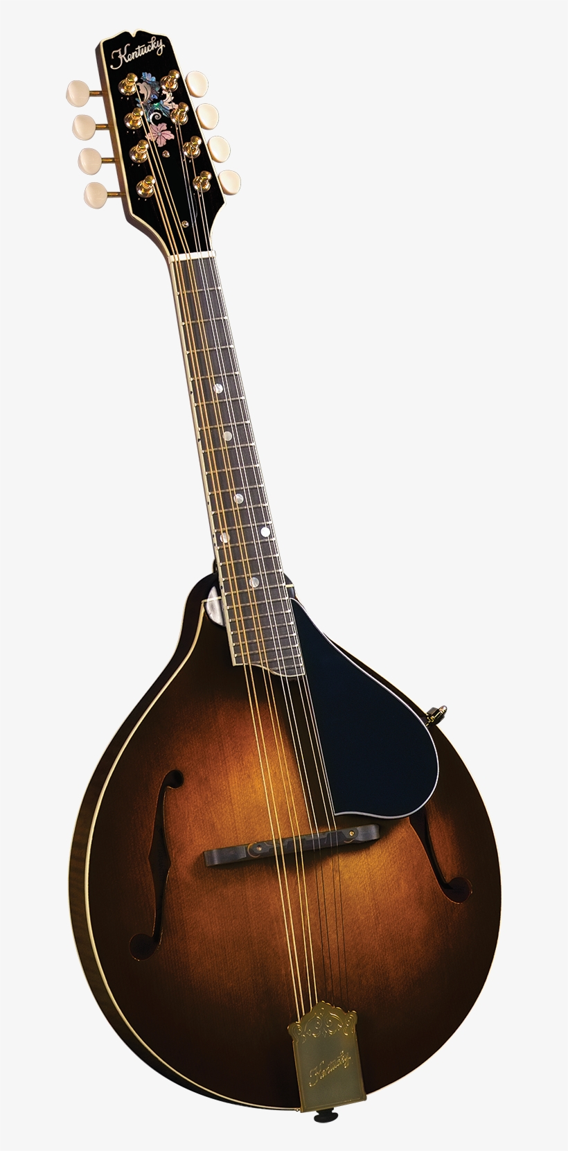 Kentucky Km-500 Mandolin - Kentucky Km-505 Artist A-model Mandolin - Amberburst, transparent png