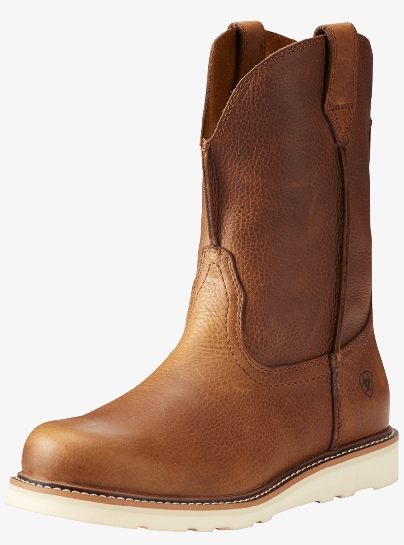 Round Toe Ariat Work Boots, transparent png