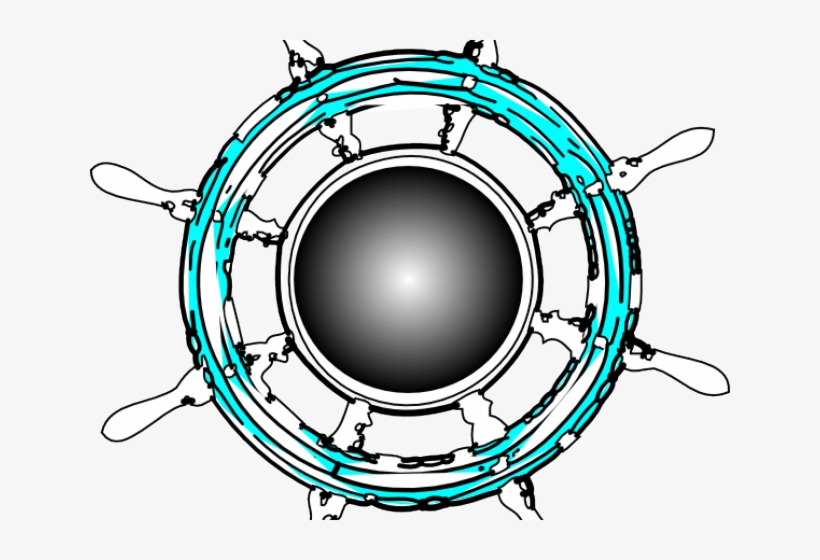 Ships Wheel Clipart - Alesis Monitor One, transparent png