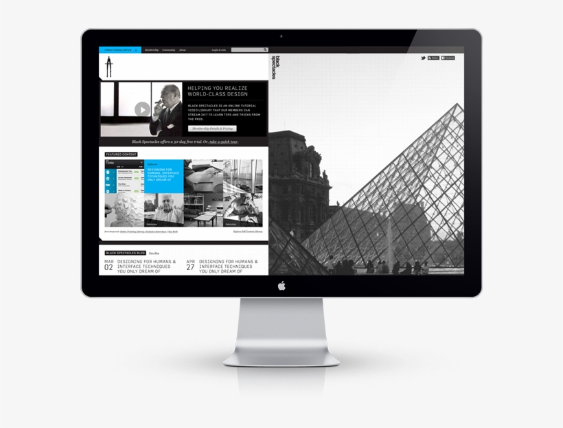 Black Spectacles Is An Online Publication That Offers - Louvre, transparent png