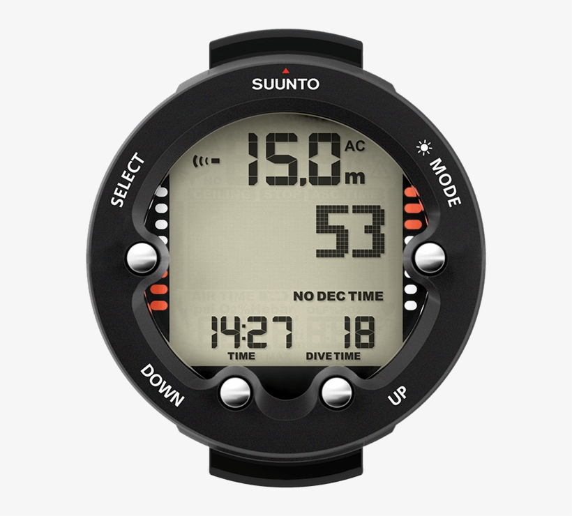 Suunto Zoop Novo Black, transparent png