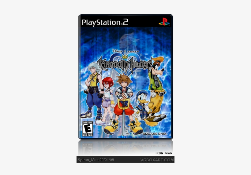 Kingdom Hearts Box Art Cover - Kingdom Hearts Wallscroll, transparent png