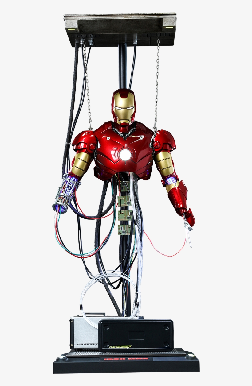 Iron Man Chest Logo Png - Marvel: Hot Toys Die Cast Movie Masterpiece Series, transparent png