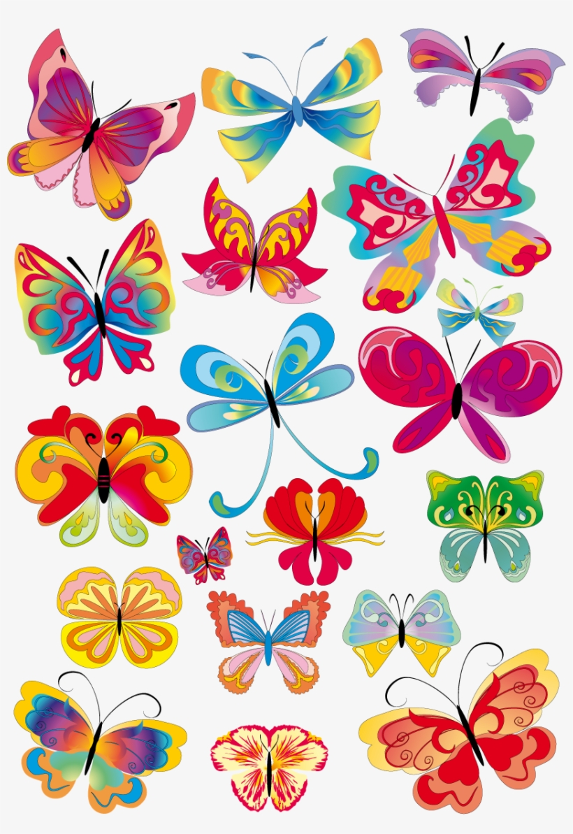 Beautiful Butterflies, 122 Png Images Of Butterflies - Design, transparent png