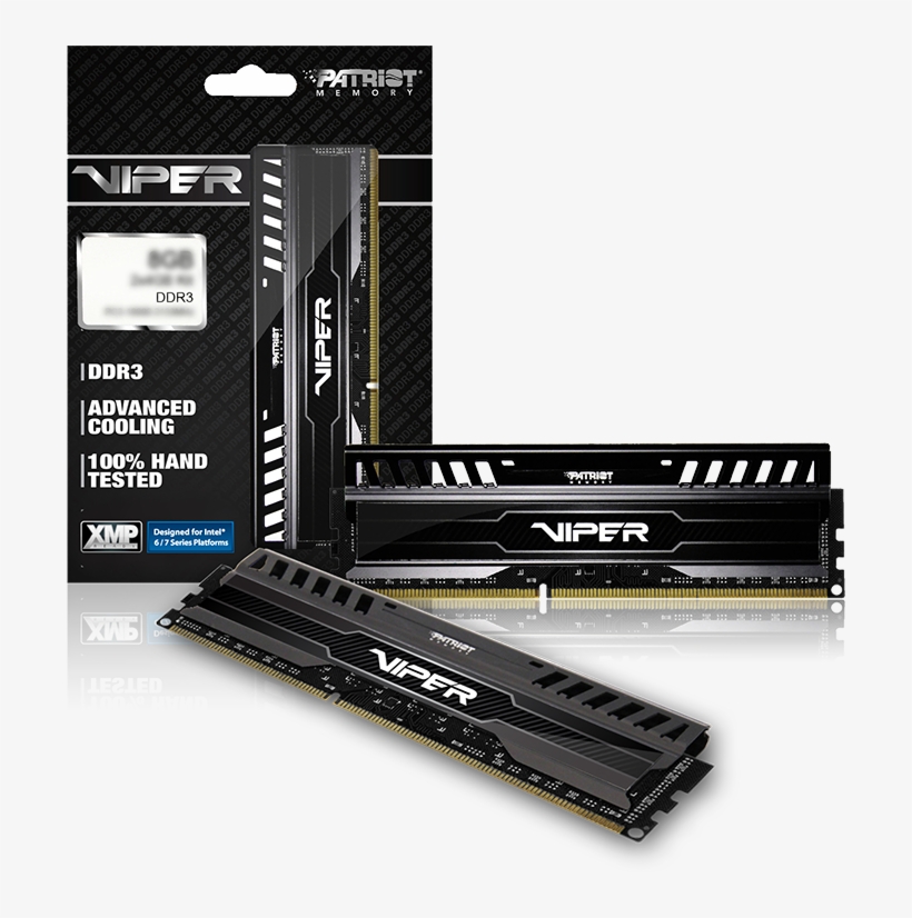 -pv3 16g 160 C9k - Patriot Extreme Performance Viper 3 Series Black Mamba, transparent png