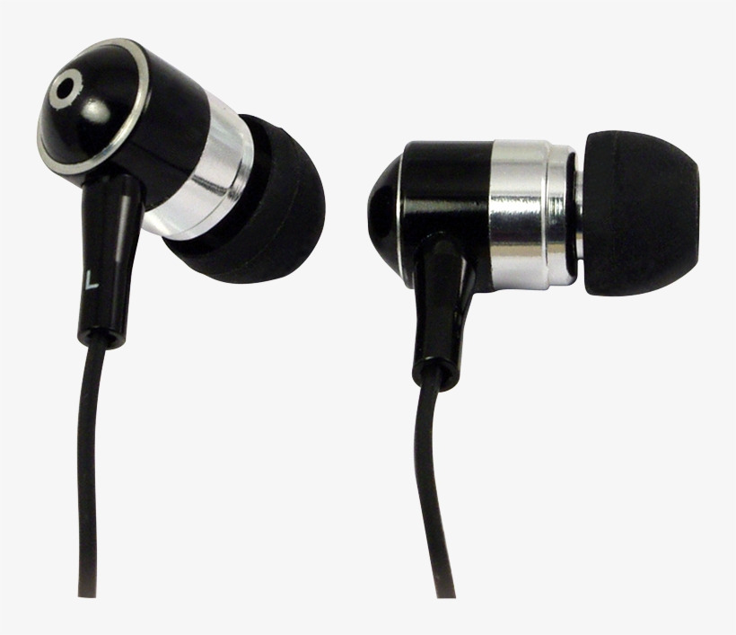 Product Image (png) - Kopfhörer Schwarz In Ear, transparent png