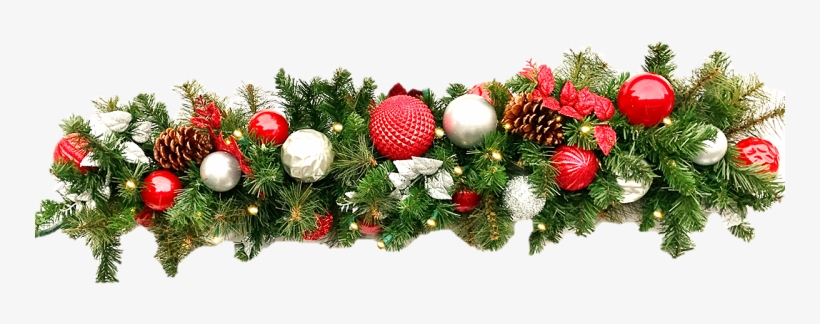 Quick View - Christmas Garland With Candy Cane, transparent png