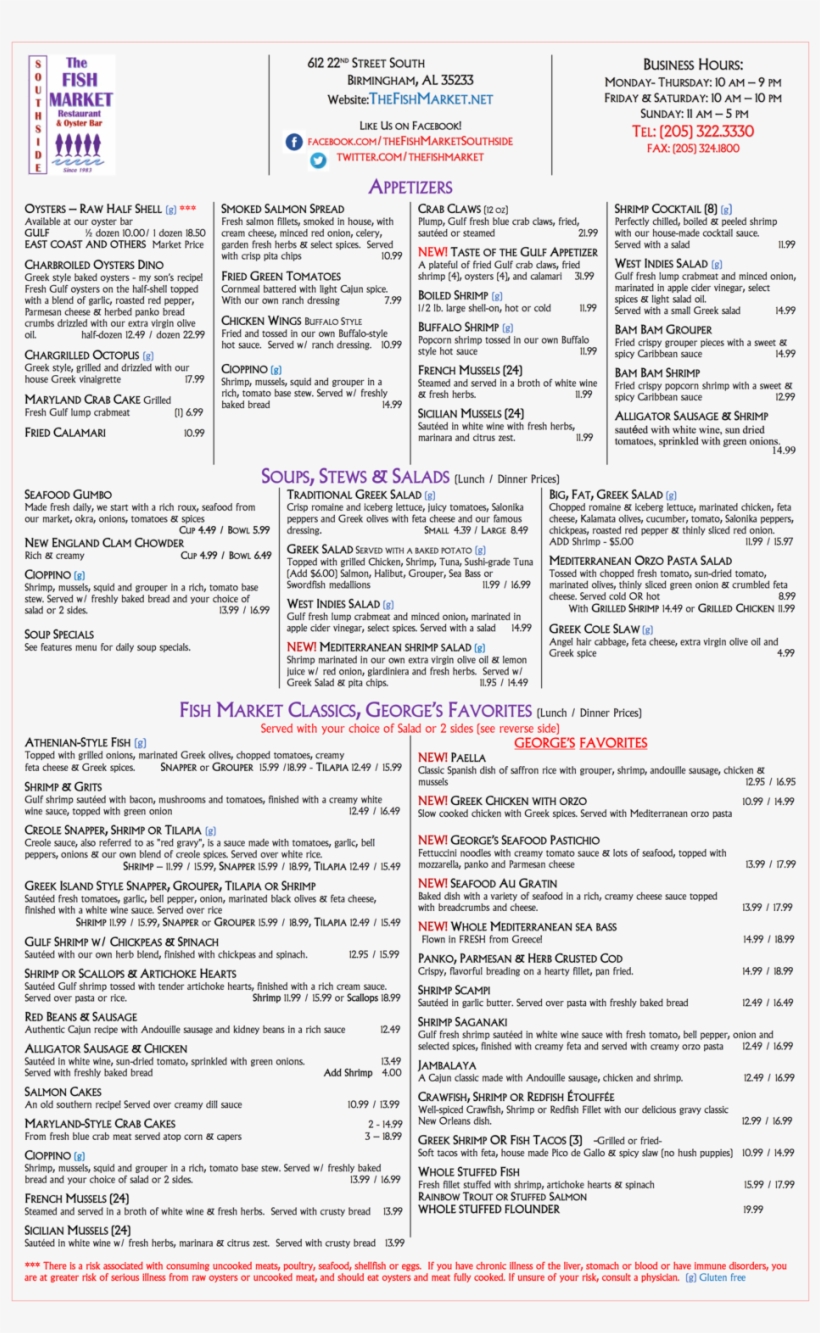 1 - Fish Market Restaurants, Inc., transparent png