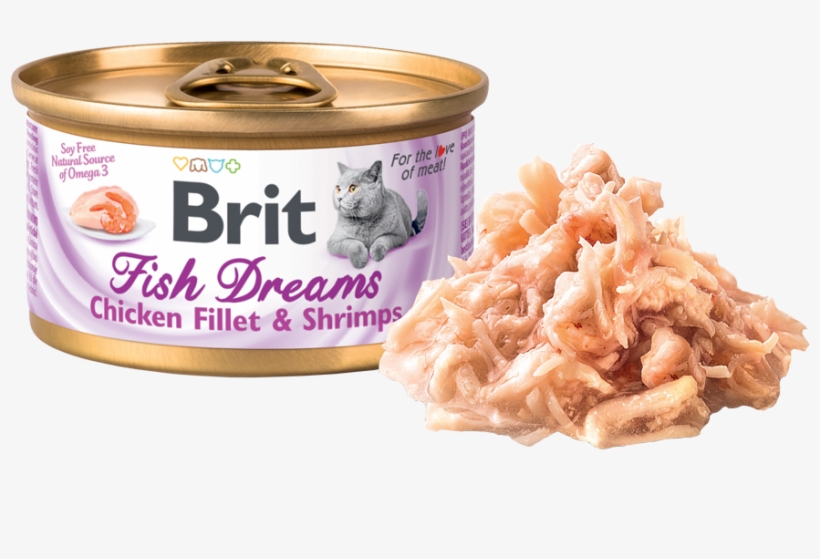 Brit Fish Dreams Chicken Fillet & Shrimps - Brit Care, transparent png