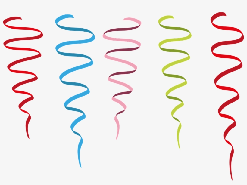 Snakes, Paper Snakes, Paper, Carnival, Bands, Garland - Paper Garland Png, transparent png
