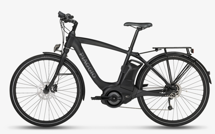 Wibikeactive Lateralesx Mattblack - Piaggio Wi Bike, transparent png