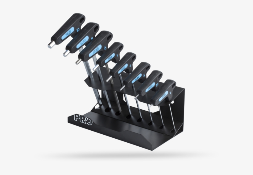 Shimano Pro Bike Gear T Handle Workshop 9 Piece Hex - Pro Allen Wrench Set 8-pieces 2/2.5/3/4/5/6/8/10mm, transparent png