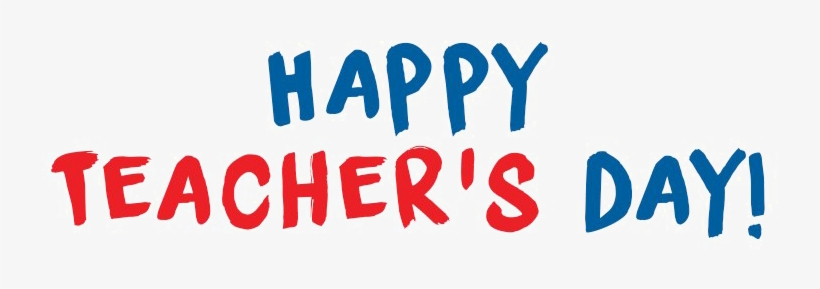 Happy Teachers Day Png Transparent Image - Happy Teachers Day Png, transparent png