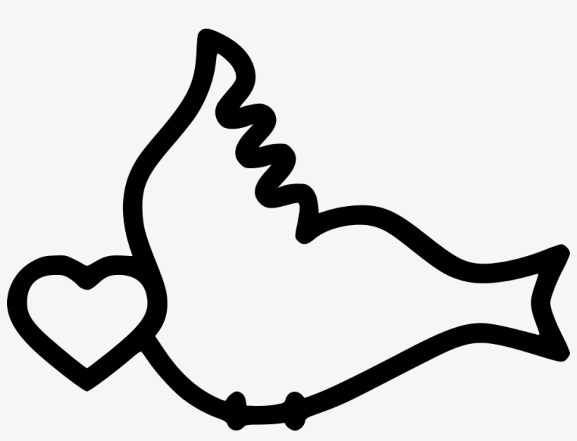 Romantic Valentine Day Bird Heart Couple Comments, transparent png