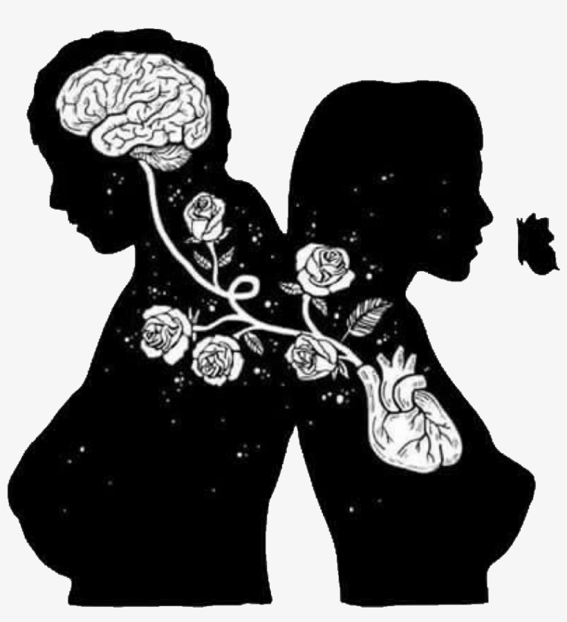 Brain And Heart Art, transparent png