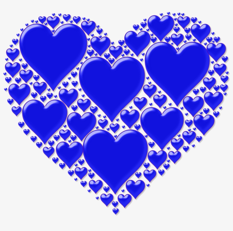 Heart Shape Color Line Circle - Hearts In Heart - Tote Bags, transparent png