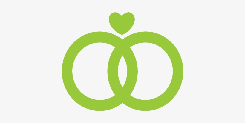 Marriage Rings Couple With A Heart - Icones Para Destaque Instagram, transparent png