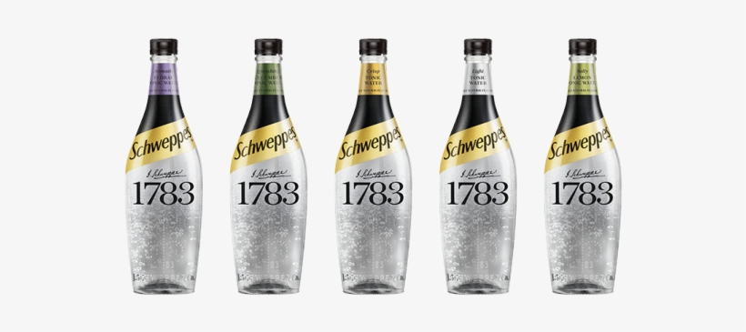 Schweppes 1783 600ml Lineup Hires - Tonic Water, transparent png