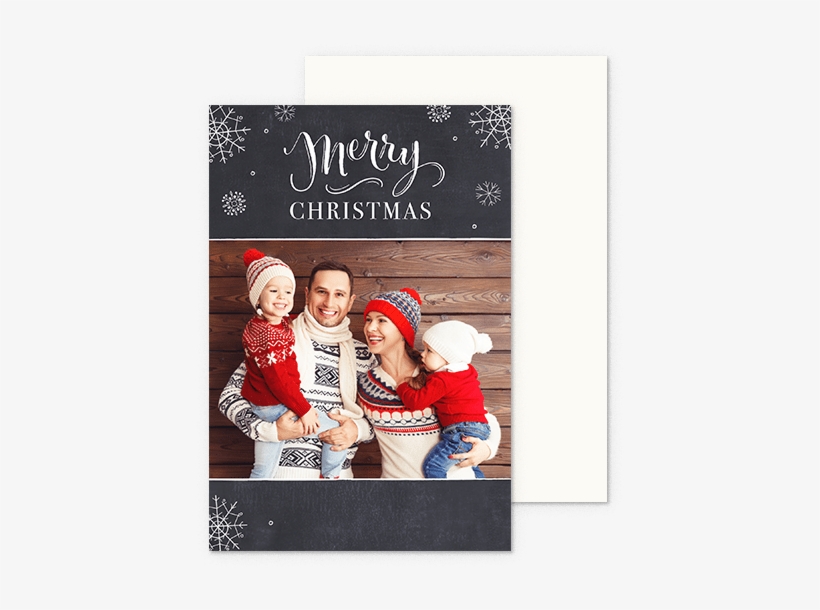 Ccf1-107 - Brilliant Season - 5x7 Personalized Christmas Card,, transparent png