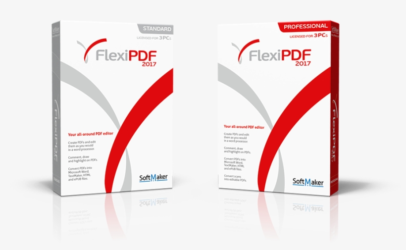 Flexipdf Standard And Professional - Softmaker Flexipdf 2017 Home & Business - Lizenz, transparent png
