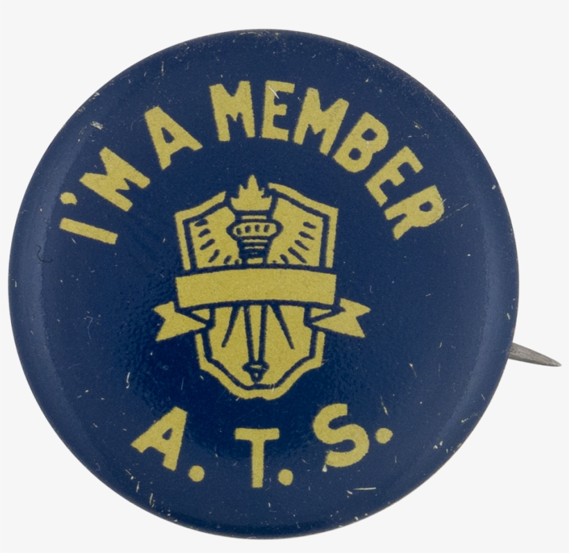 A - T - S - Member Club Button Museum - Emblem, transparent png