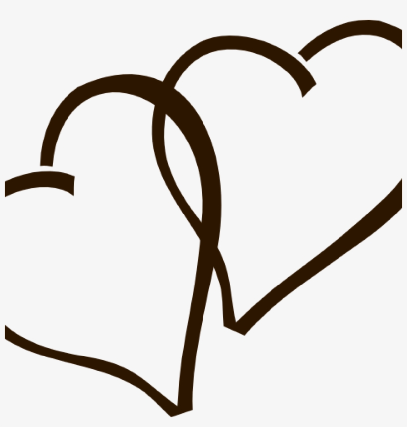 Wedding Summer Hatenylo Com Deep Brown Hearts - Double Heart Icon Png, transparent png