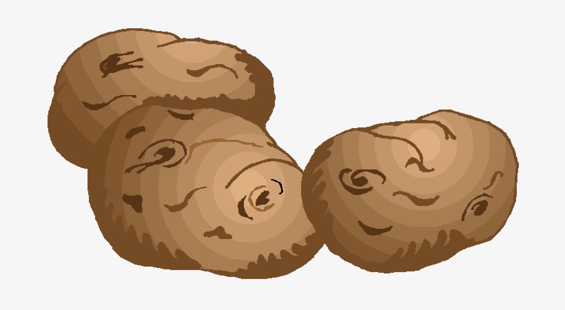 Potato - Heart (love) Potatoes Throw Blanket, transparent png