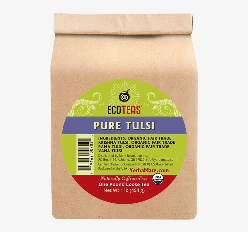 Organic Tulsi Tea - Tea Bag Yerba Mate, transparent png