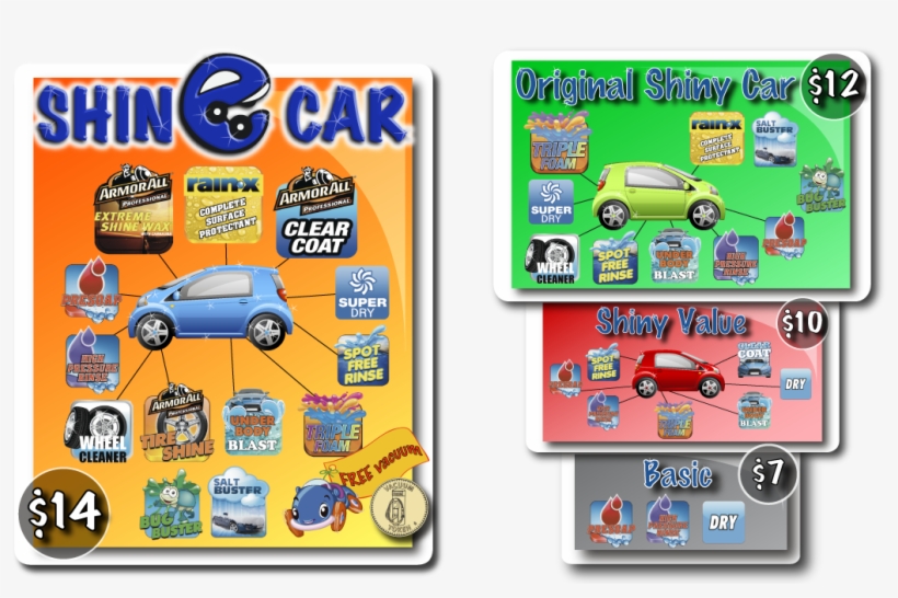 Shiny Car Soft Touch Menu 1200×650 - City Car, transparent png