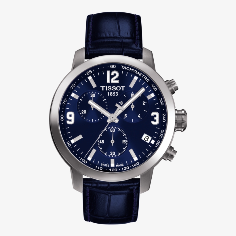 Tissot Prc 200 Chronograph - Tissot Prc 200 Chronograph Blue, transparent png