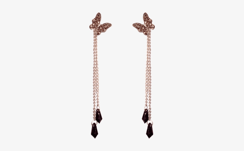 Tassel Drops Earrings Earrings - Chain, transparent png