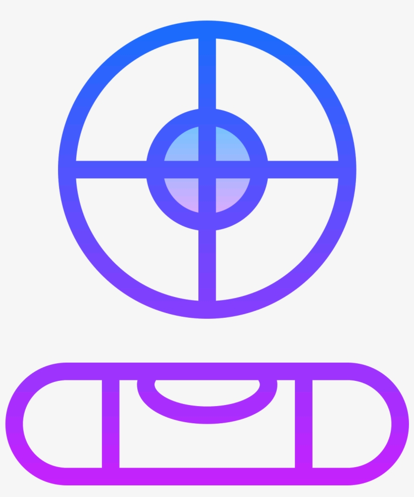 Bubble Level Icon - Solar System Symbols Earth, transparent png