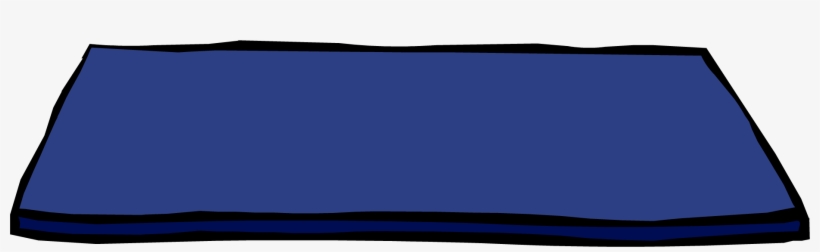 Blue Gym Mat - Club Penguin Blue Mat, transparent png