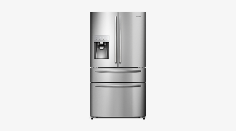 French Door Stainless 701l - Hisense French Door Fridge 720l, transparent png