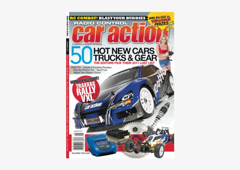 Rc Car Action January - Team Associated Rc10b44.1 Factory Team Kit, transparent png