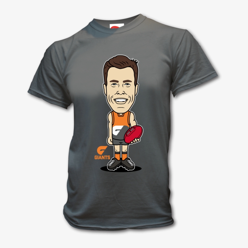 Gws Giants Men's Jeremy Cameron Player T-shirt - Sydney Mens Retro 70's Tee, transparent png